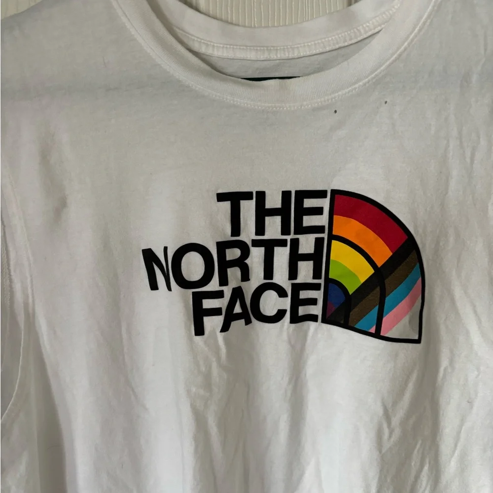 The North Face White Logo T-Shirt